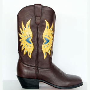 Embroidery Western Work Boots CLB0017